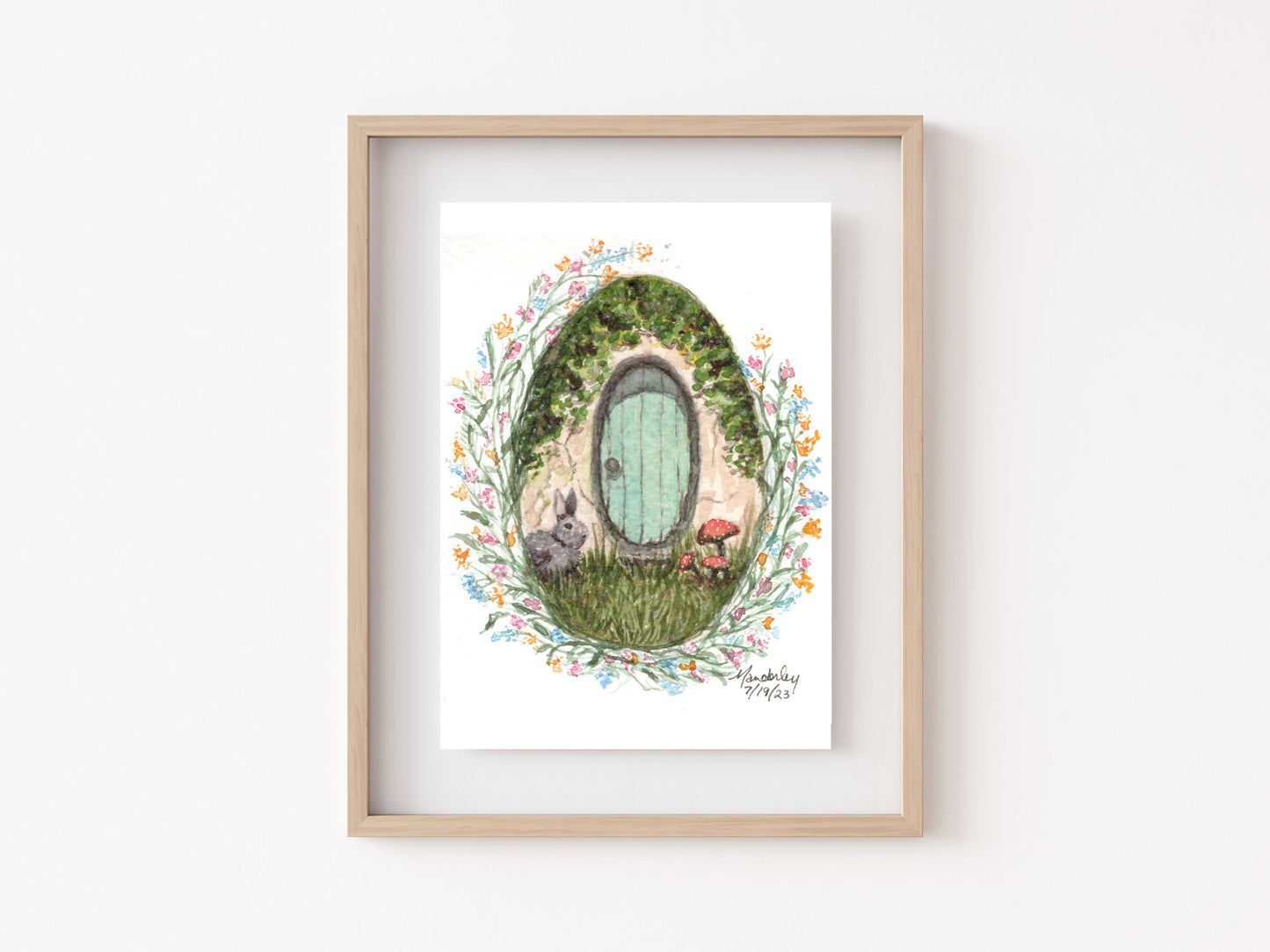 Keeper of the Door Art Print 5x6