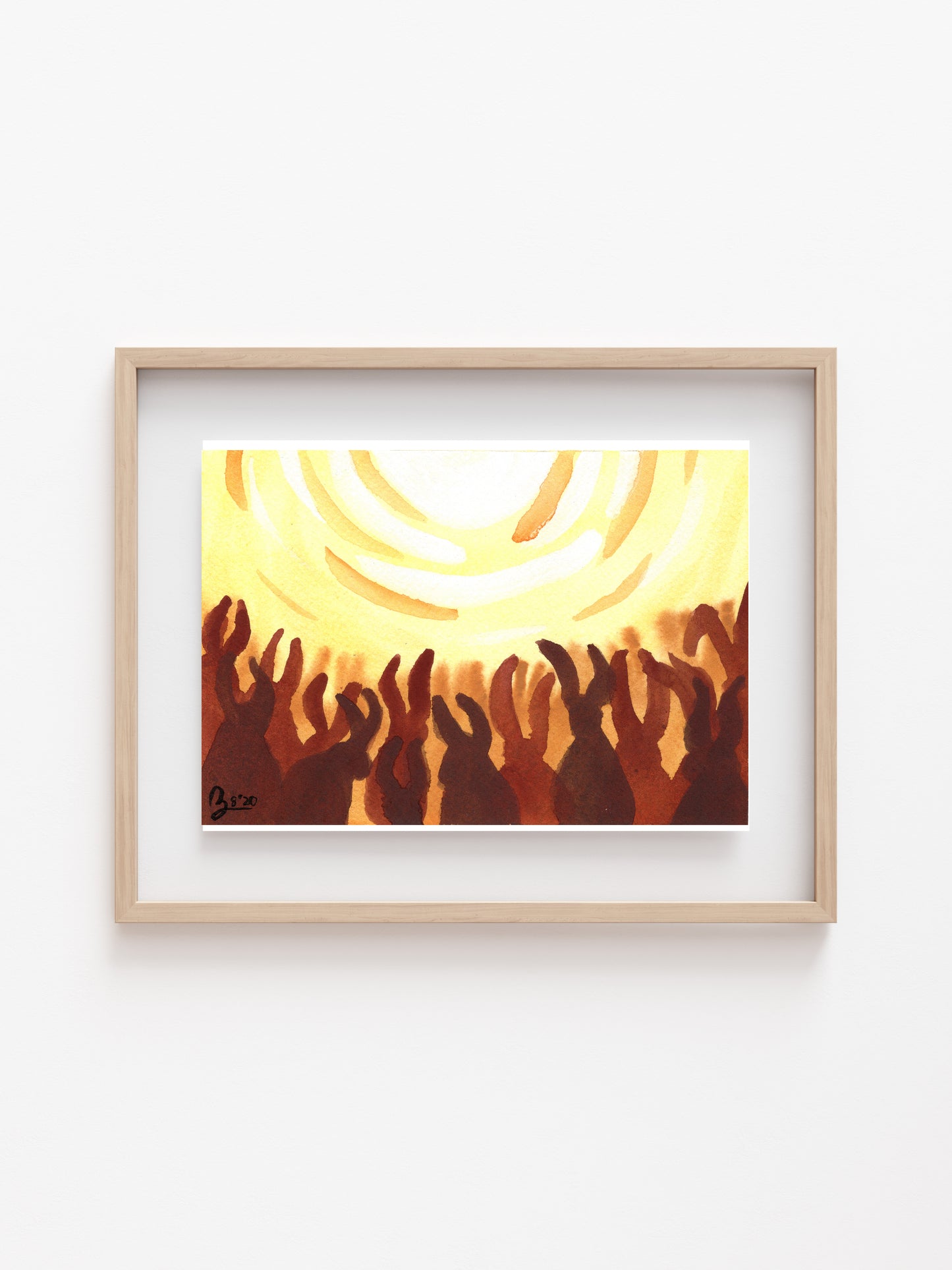 Sea of Bunnies Art Print - 5x7