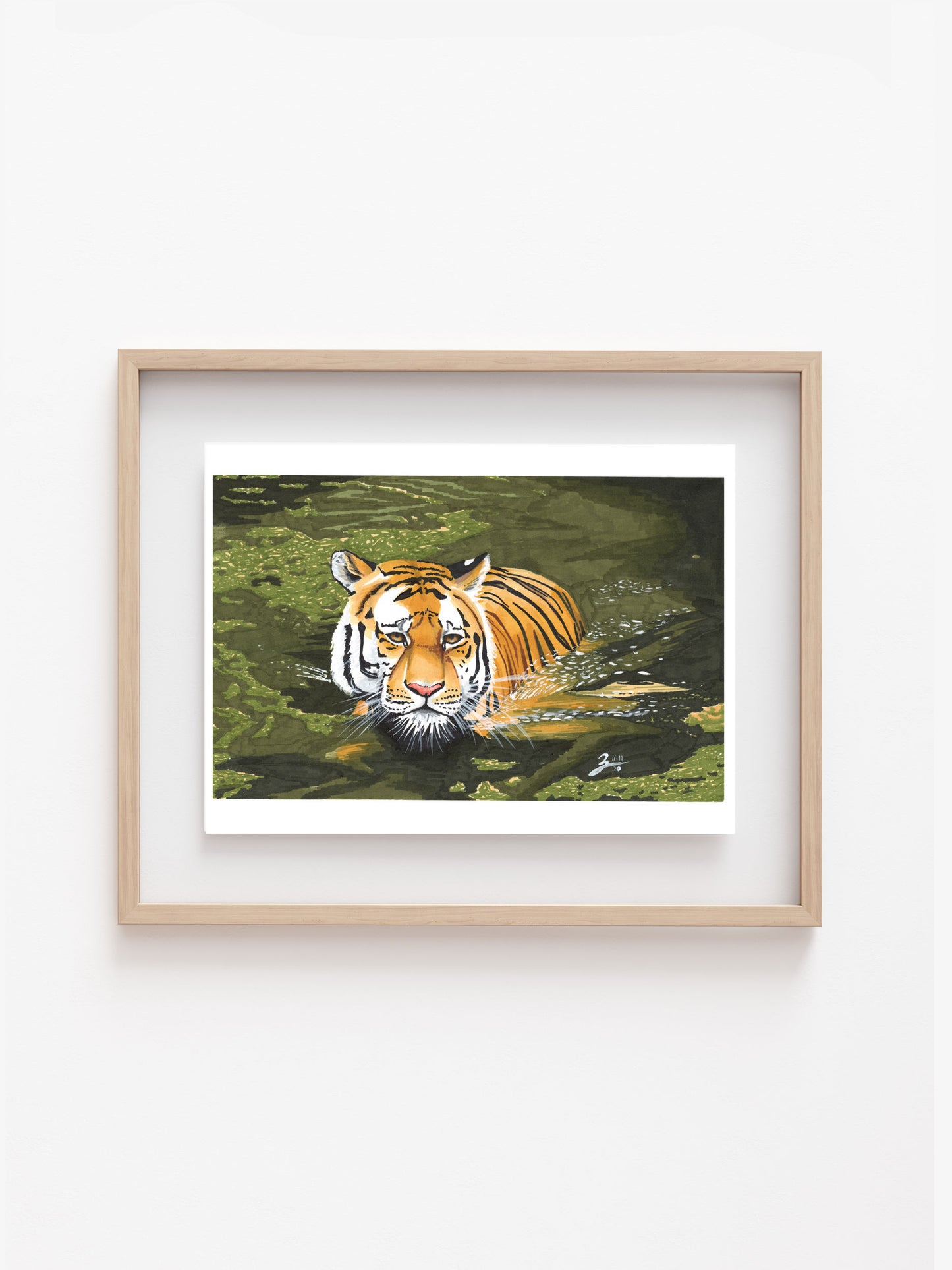 The Crossing Art Print - 8x10