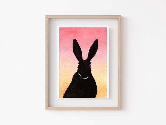 The March Hare Art Print - 5x7