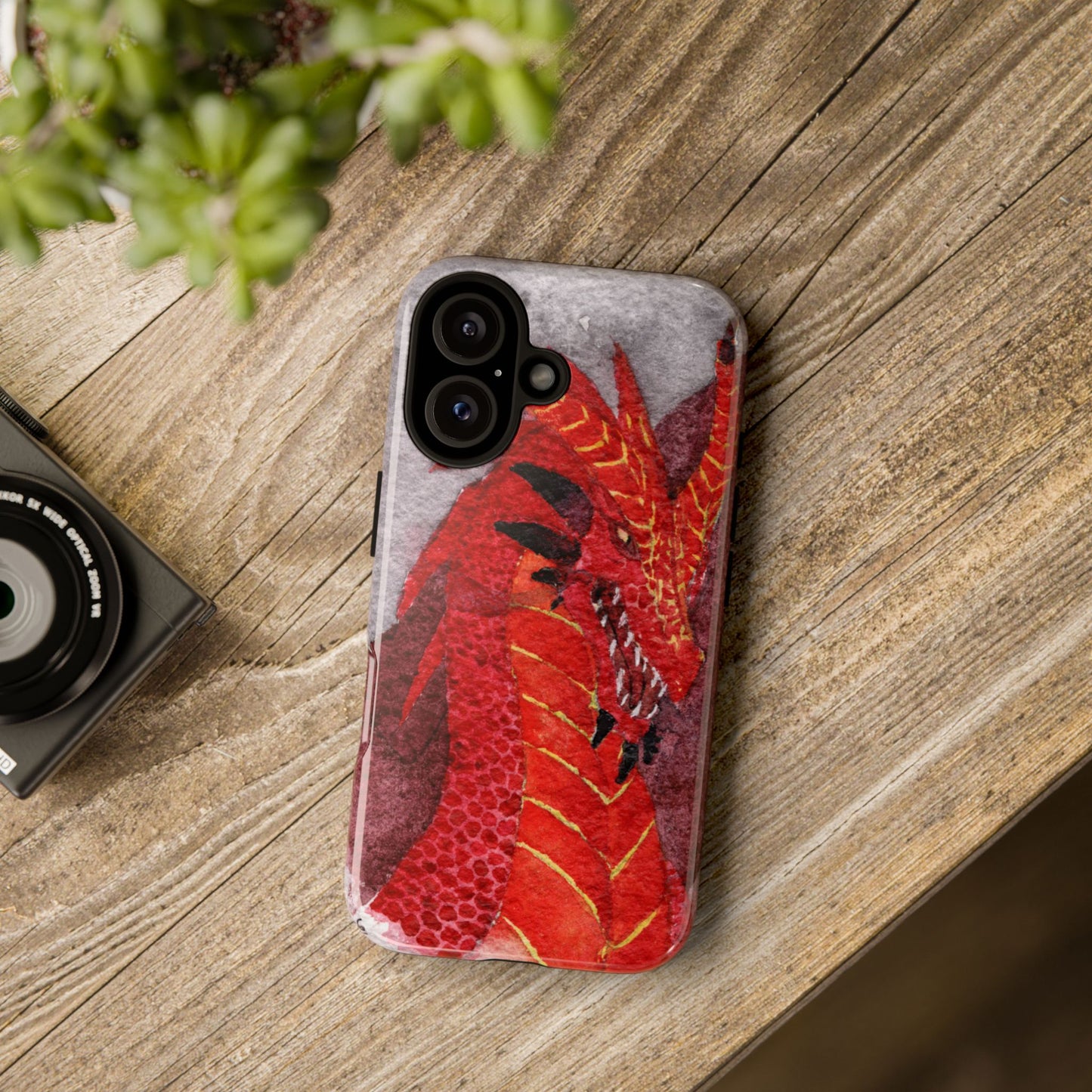 Red Dragon Tough Phone Case