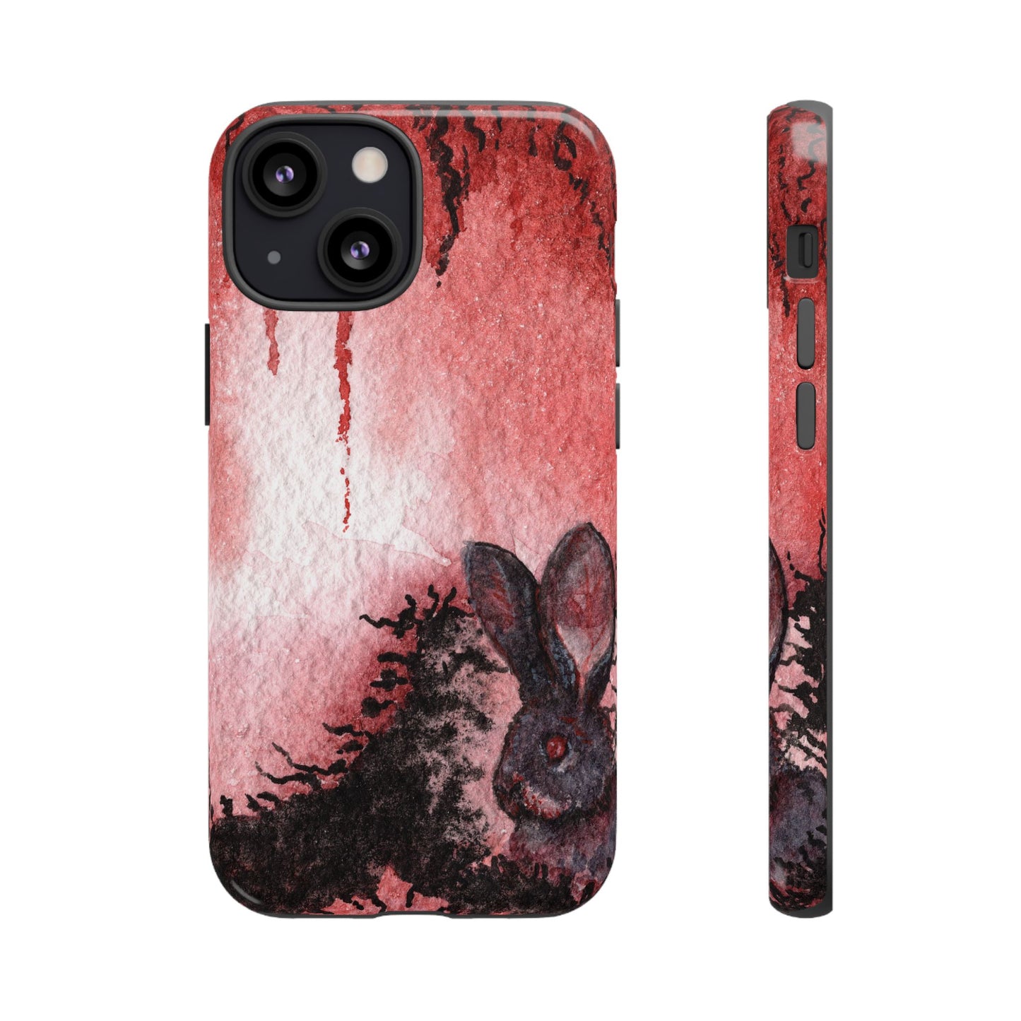 Creepy Bunny Tough Phone Case