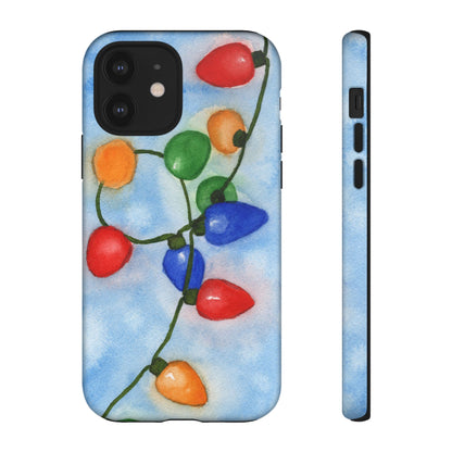 Christmas Lights Tough Phone Case