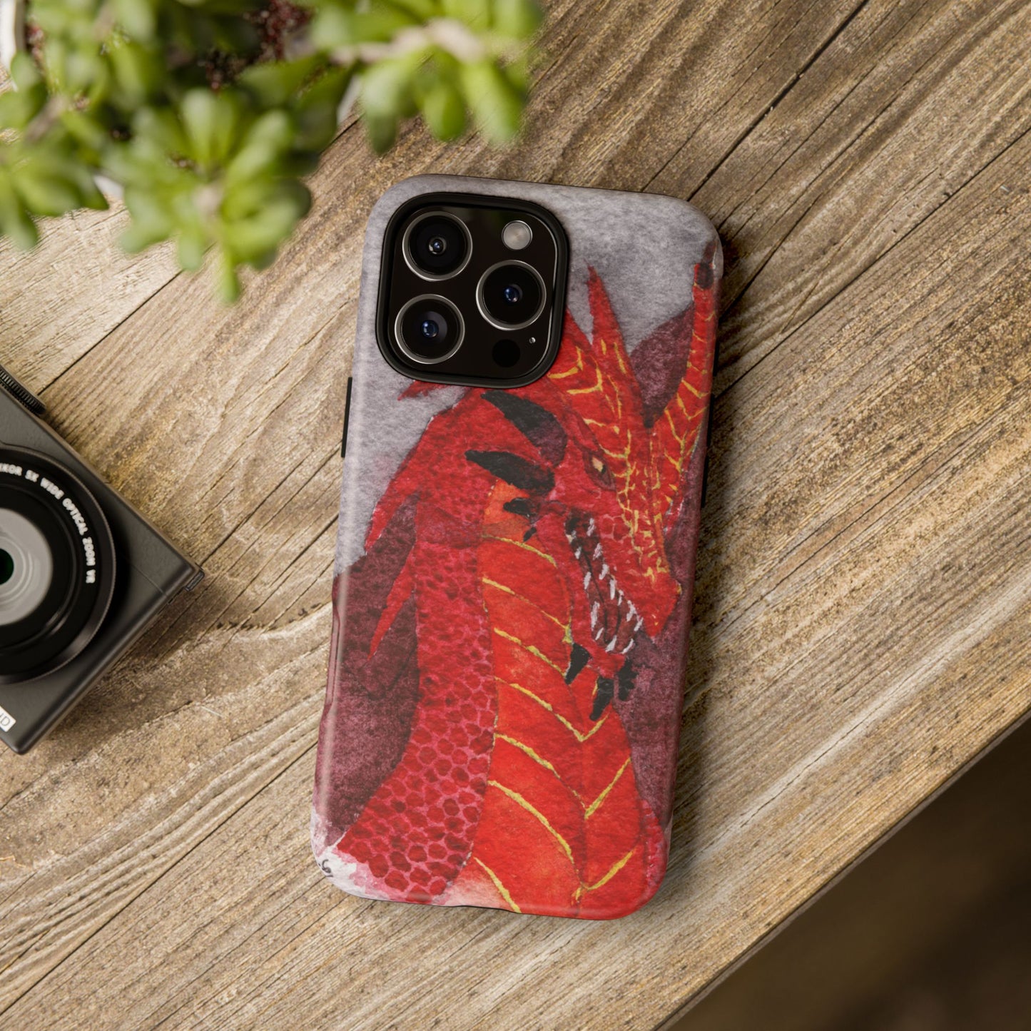 Red Dragon Tough Phone Case