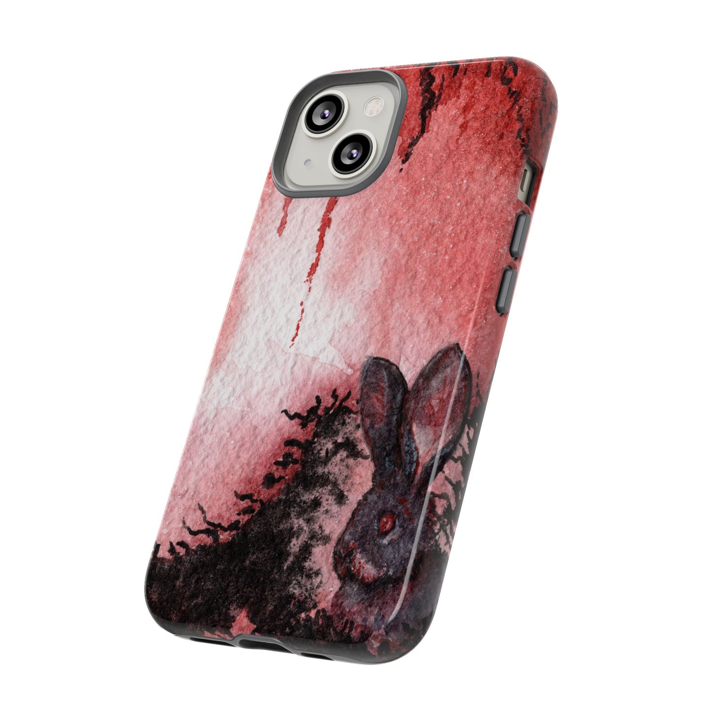 Creepy Bunny Tough Phone Case