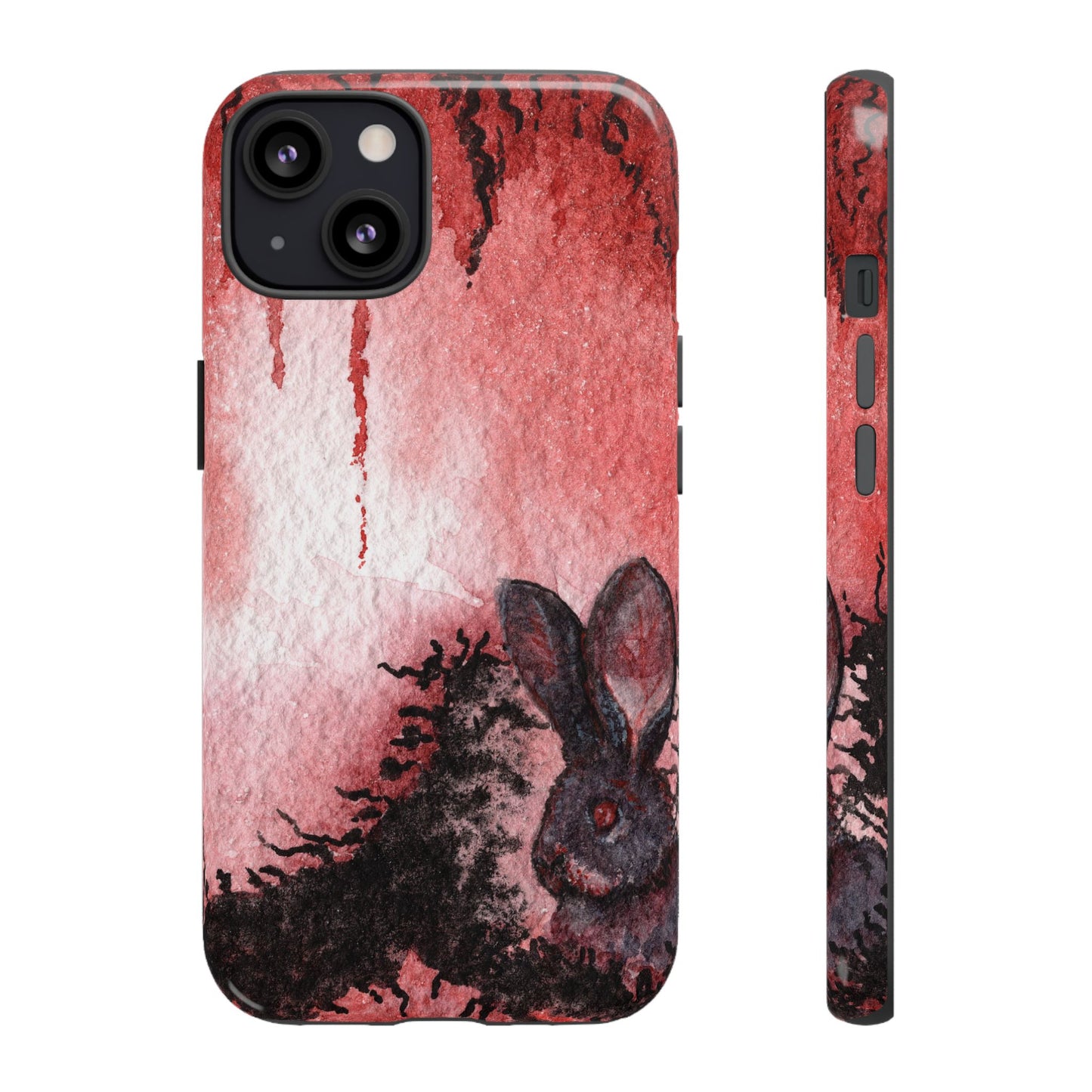 Creepy Bunny Tough Phone Case