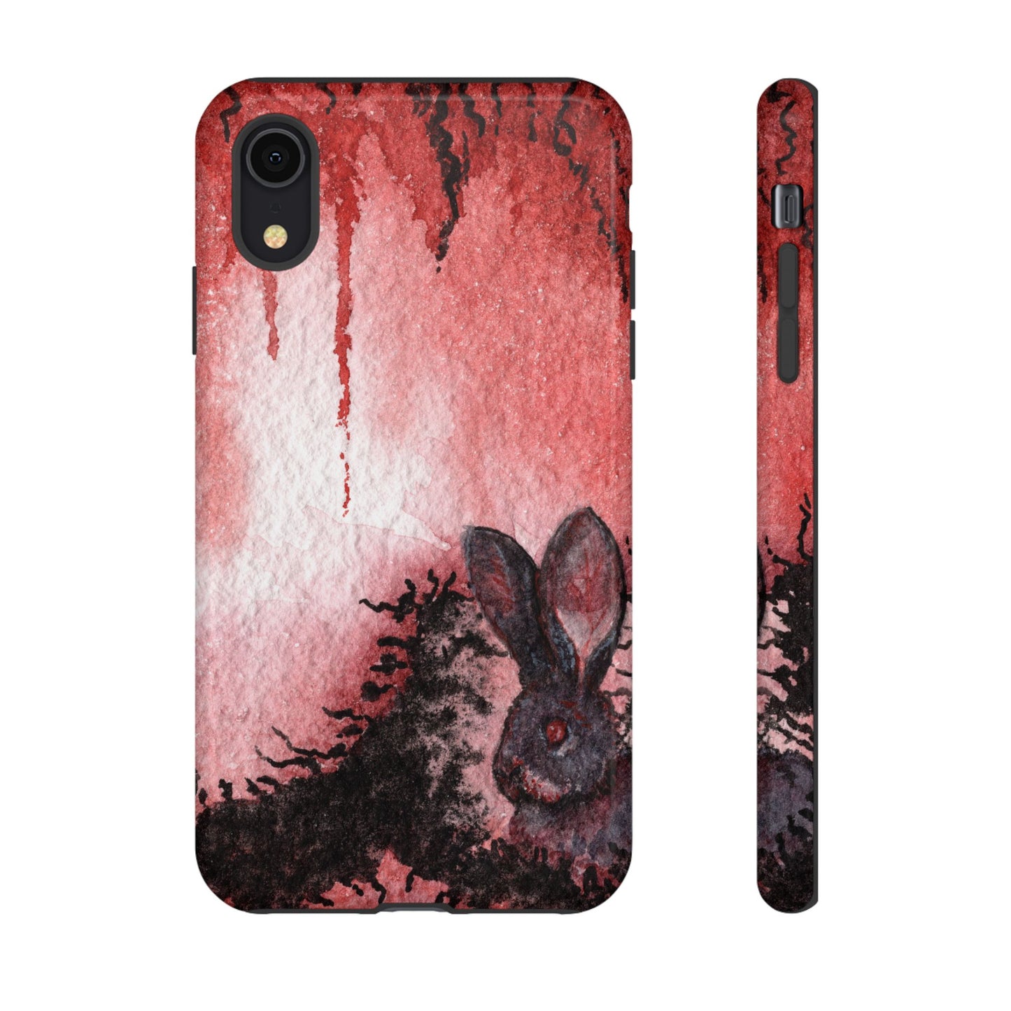 Creepy Bunny Tough Phone Case