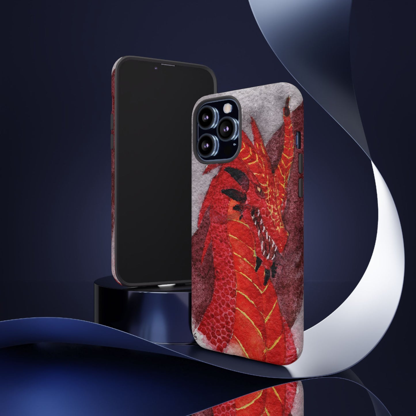 Red Dragon Tough Phone Case