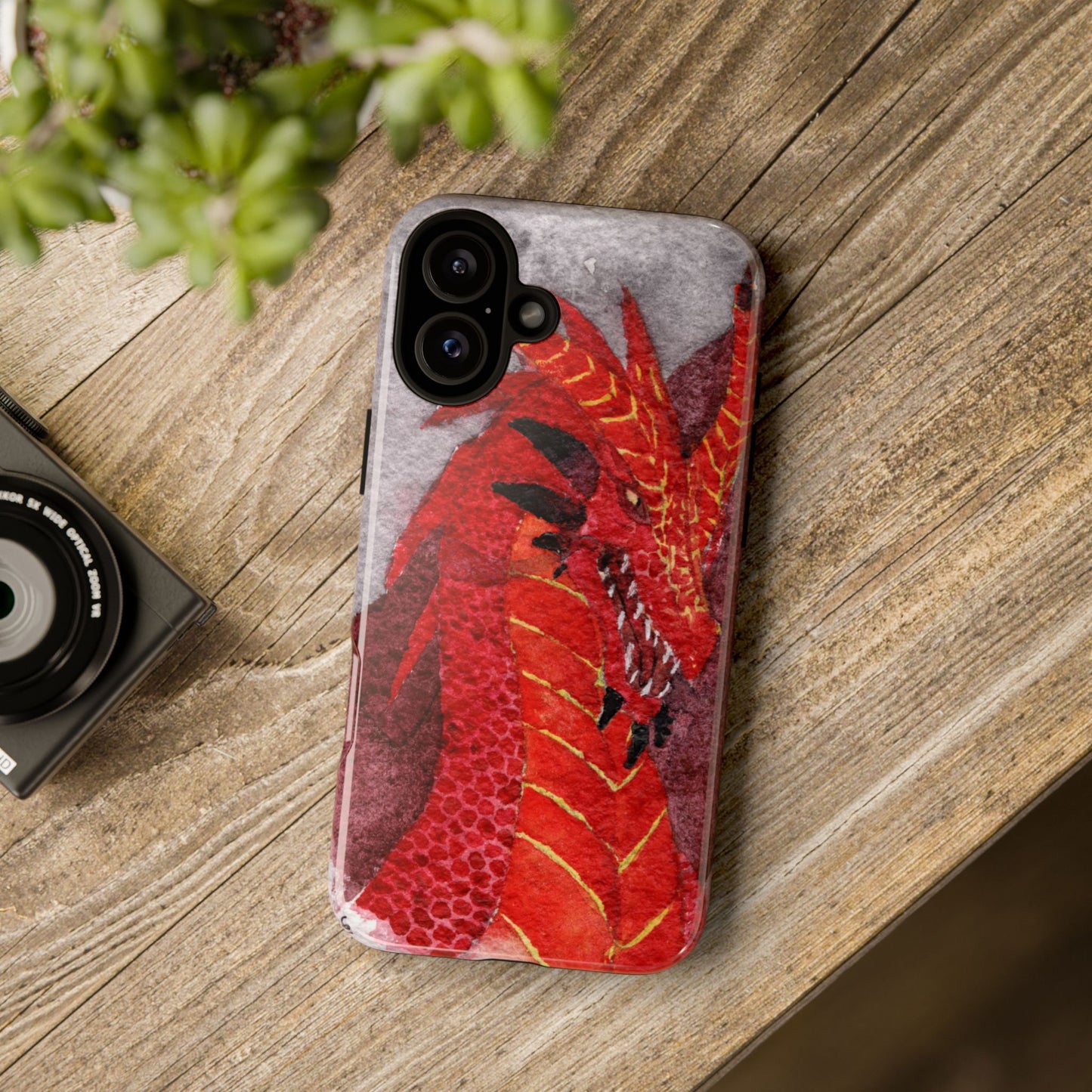 Red Dragon Tough Phone Case