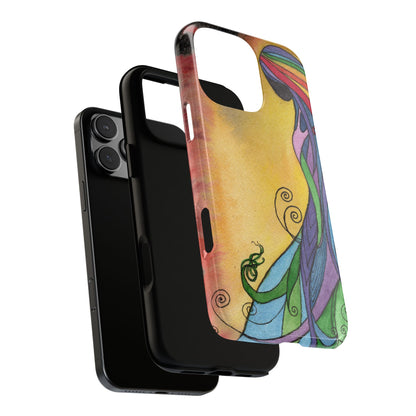 Rainbow Goddes Tough Phone Case