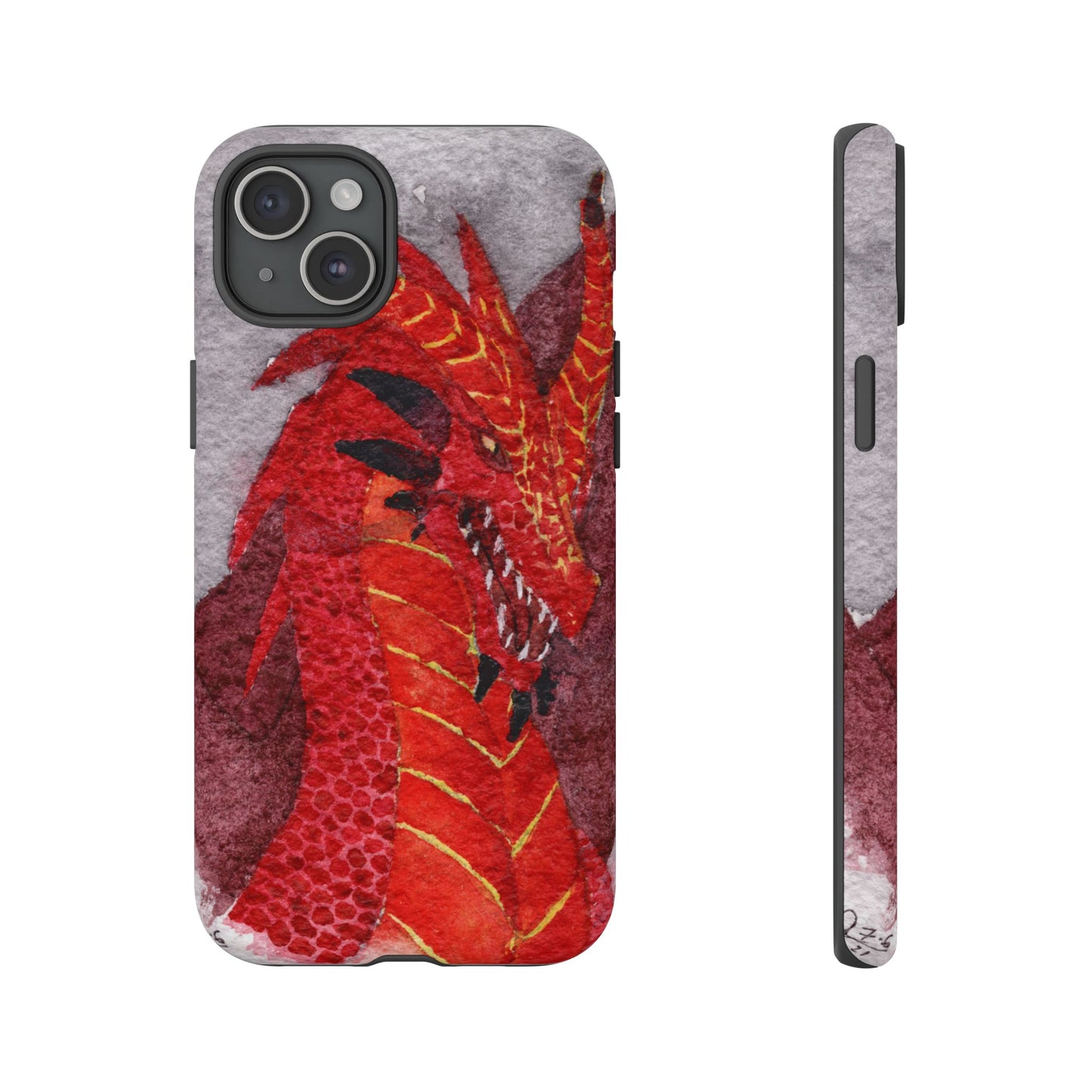 Red Dragon Tough Phone Case