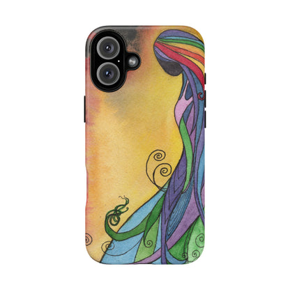 Rainbow Goddes Tough Phone Case