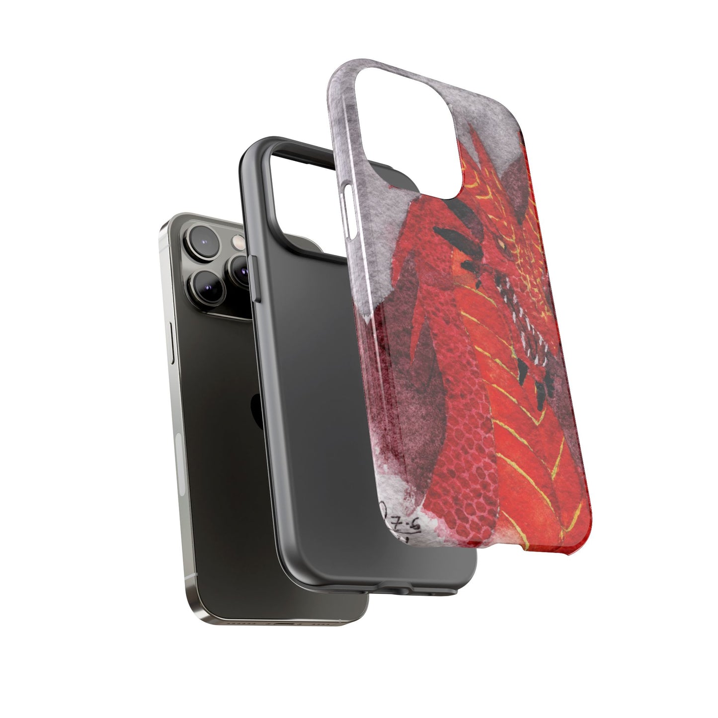 Red Dragon Tough Phone Case