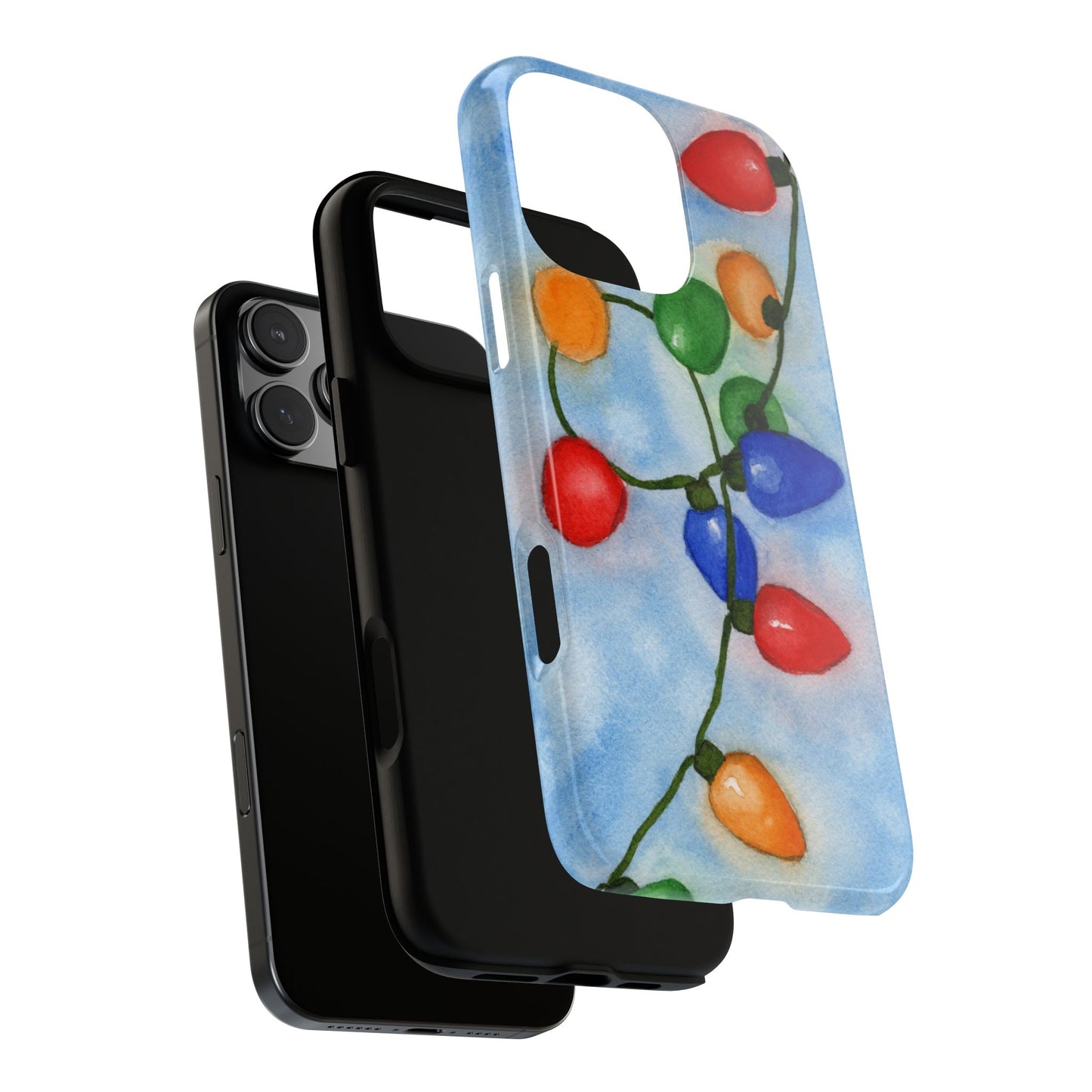 Christmas Lights Tough Phone Case