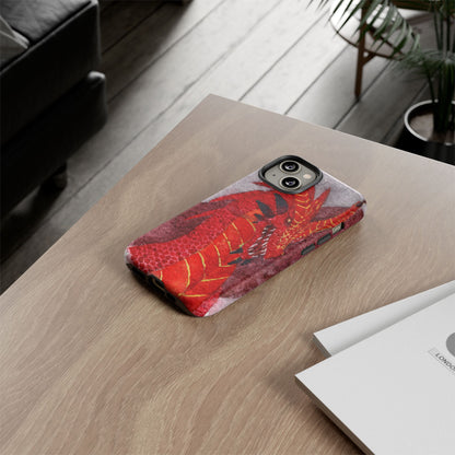 Red Dragon Tough Phone Case