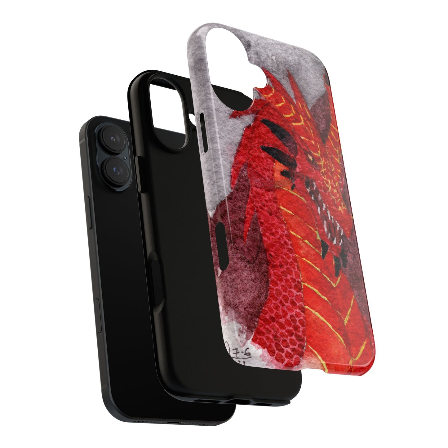 Red Dragon Tough Phone Case