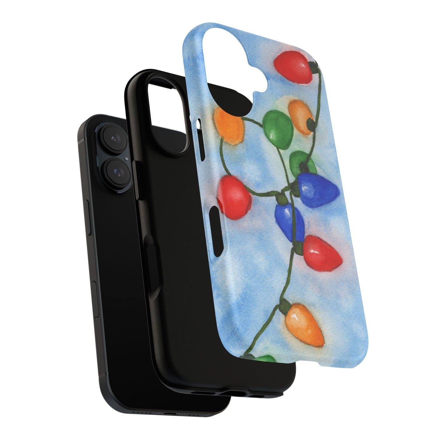 Christmas Lights Tough Phone Case