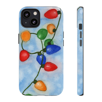 Christmas Lights Tough Phone Case