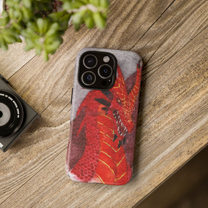 Red Dragon Tough Phone Case