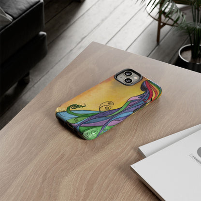 Rainbow Goddes Tough Phone Case