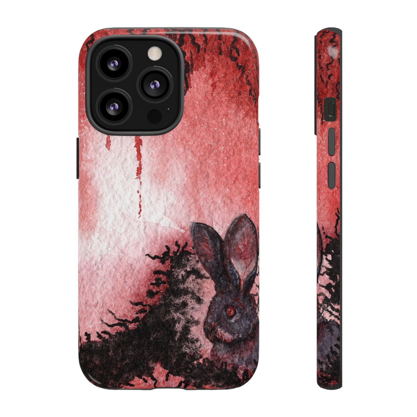 Creepy Bunny Tough Phone Case