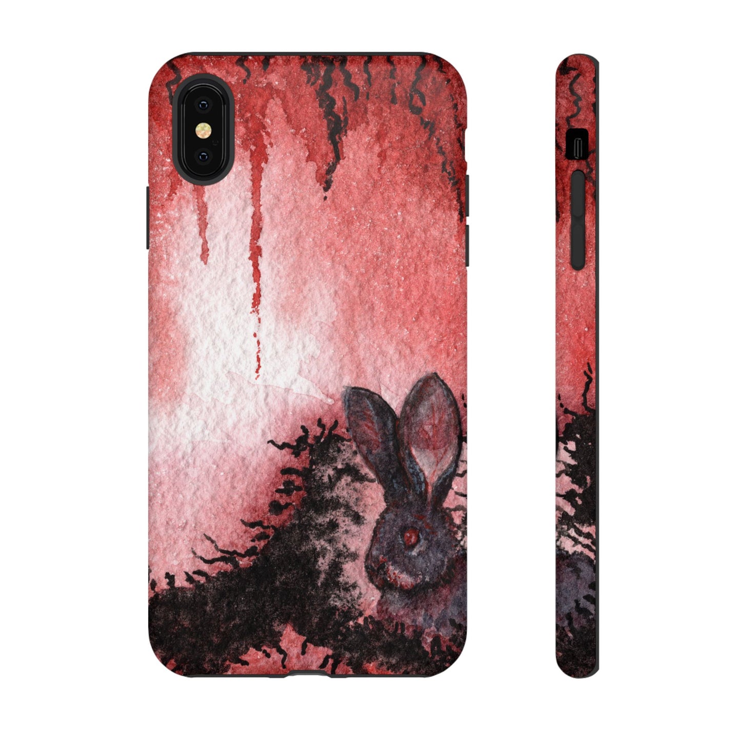 Creepy Bunny Tough Phone Case