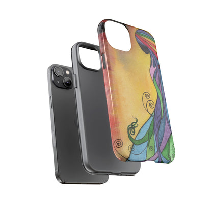 Rainbow Goddes Tough Phone Case