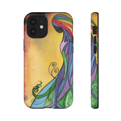 Rainbow Goddes Tough Phone Case