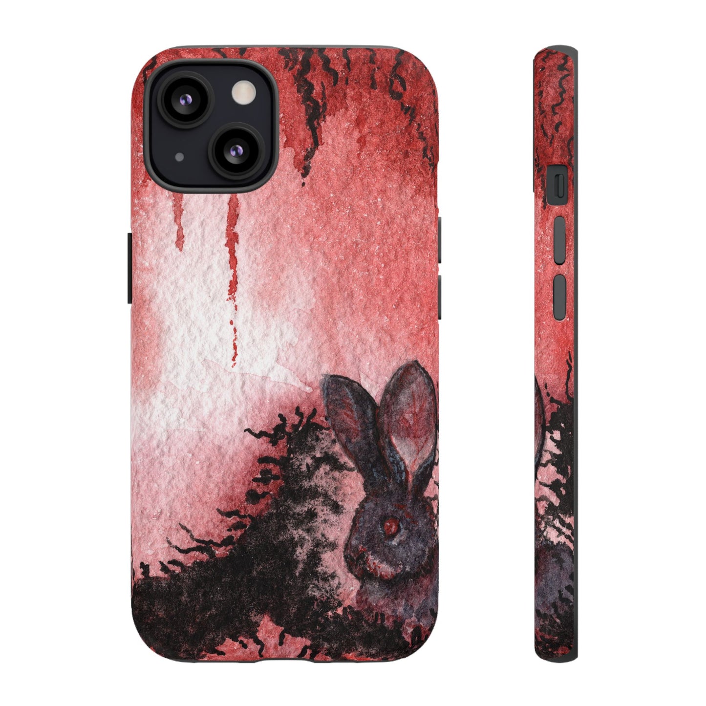 Creepy Bunny Tough Phone Case