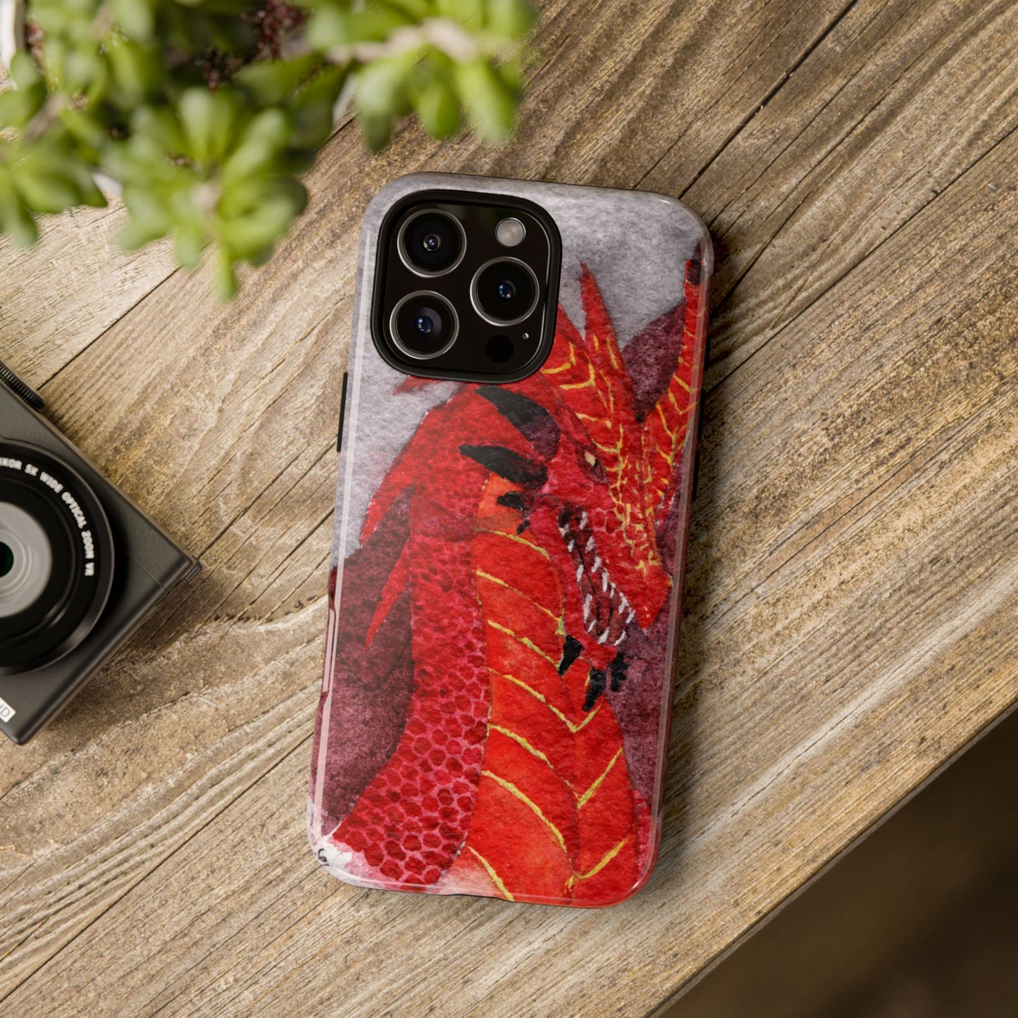 Red Dragon Tough Phone Case