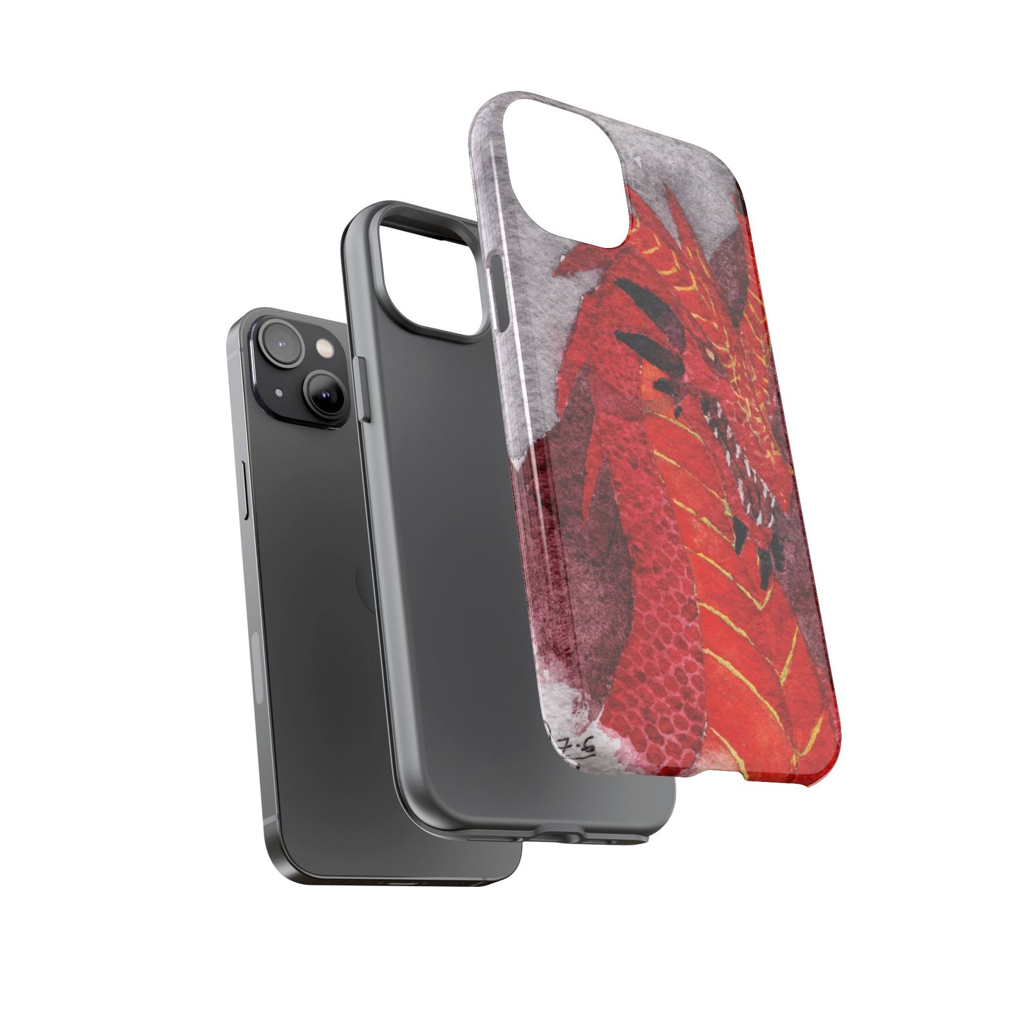 Red Dragon Tough Phone Case