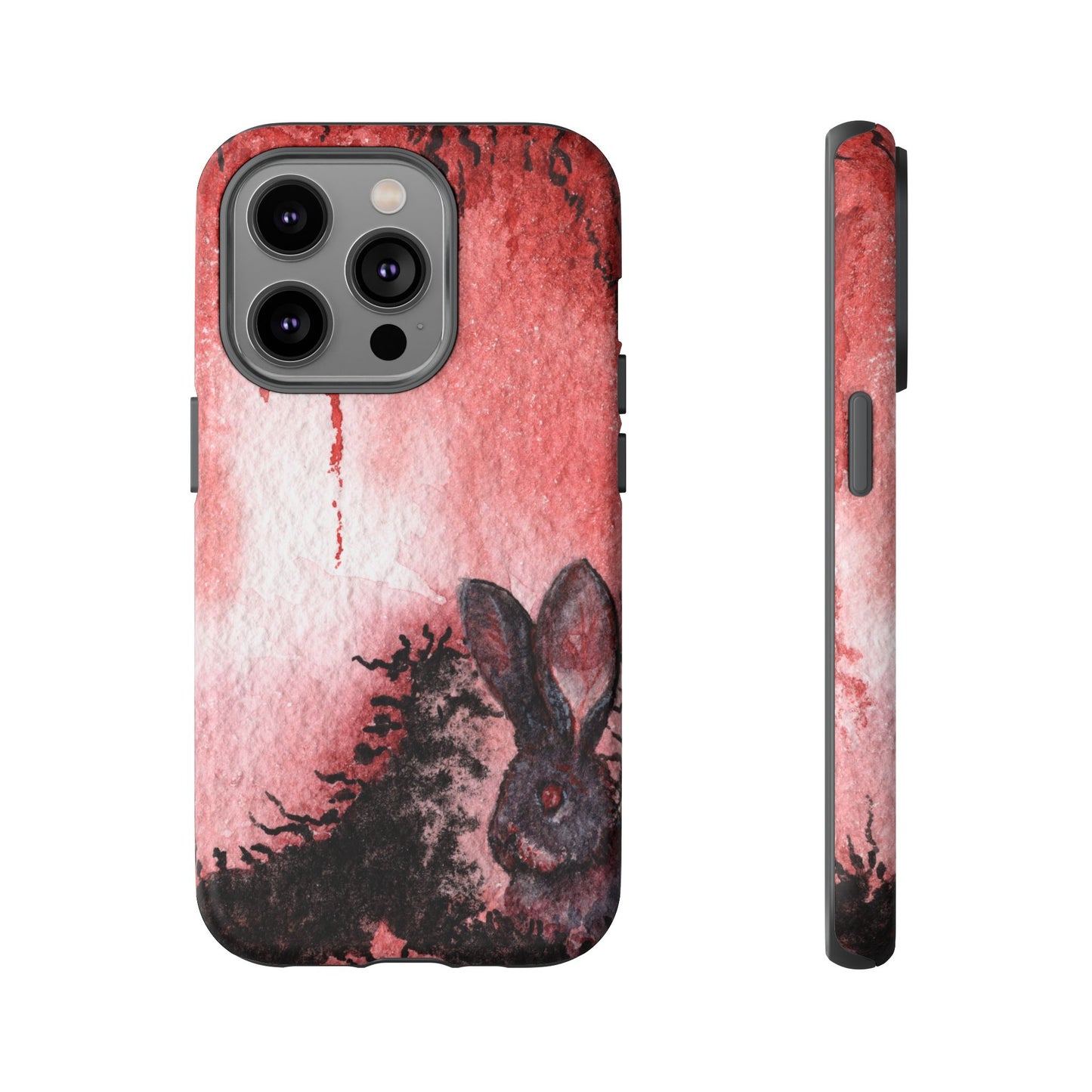 Creepy Bunny Tough Phone Case