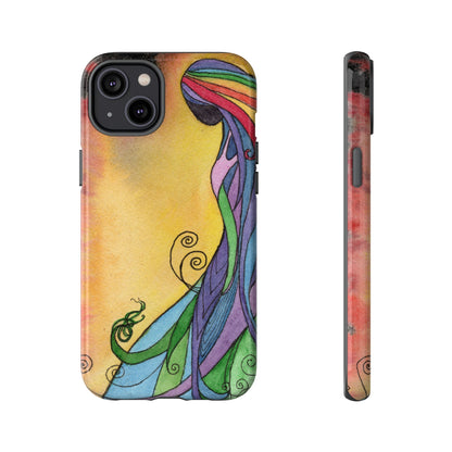 Rainbow Goddes Tough Phone Case