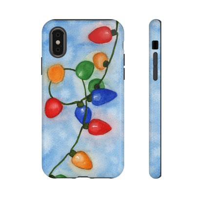 Christmas Lights Tough Phone Case