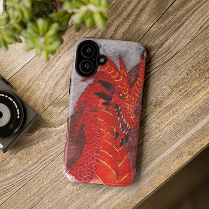 Red Dragon Tough Phone Case