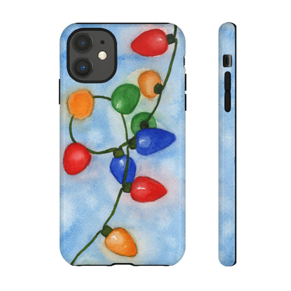 Christmas Lights Tough Phone Case