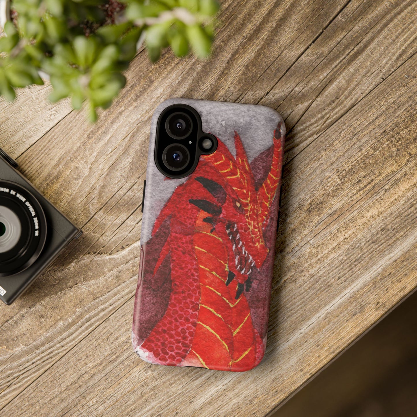 Red Dragon Tough Phone Case