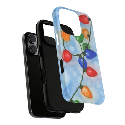 Christmas Lights Tough Phone Case