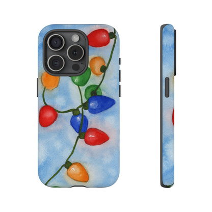 Christmas Lights Tough Phone Case