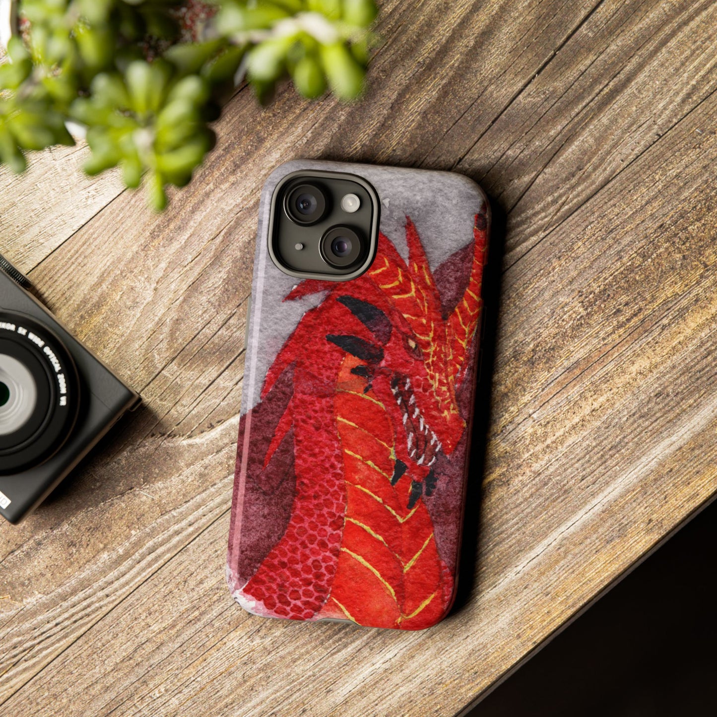 Red Dragon Tough Phone Case