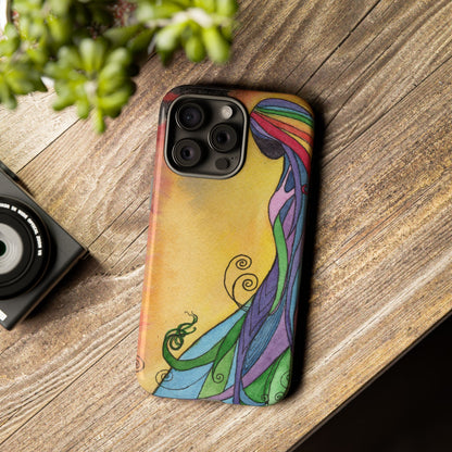 Rainbow Goddes Tough Phone Case