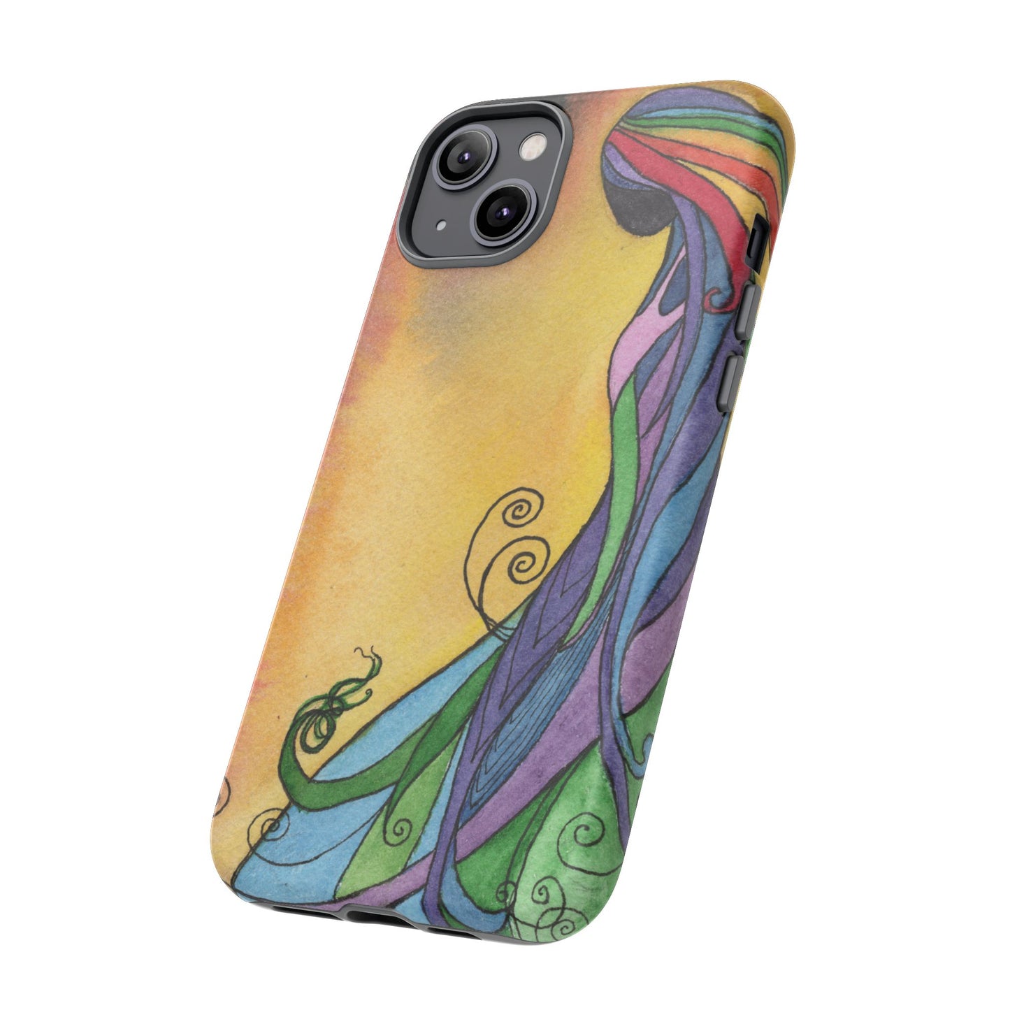 Rainbow Goddes Tough Phone Case