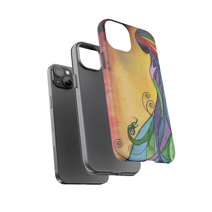 Rainbow Goddes Tough Phone Case