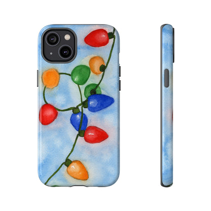 Christmas Lights Tough Phone Case