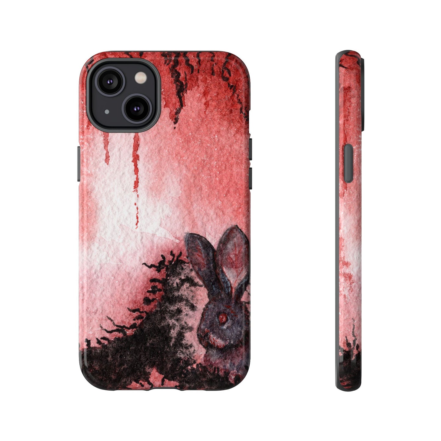 Creepy Bunny Tough Phone Case