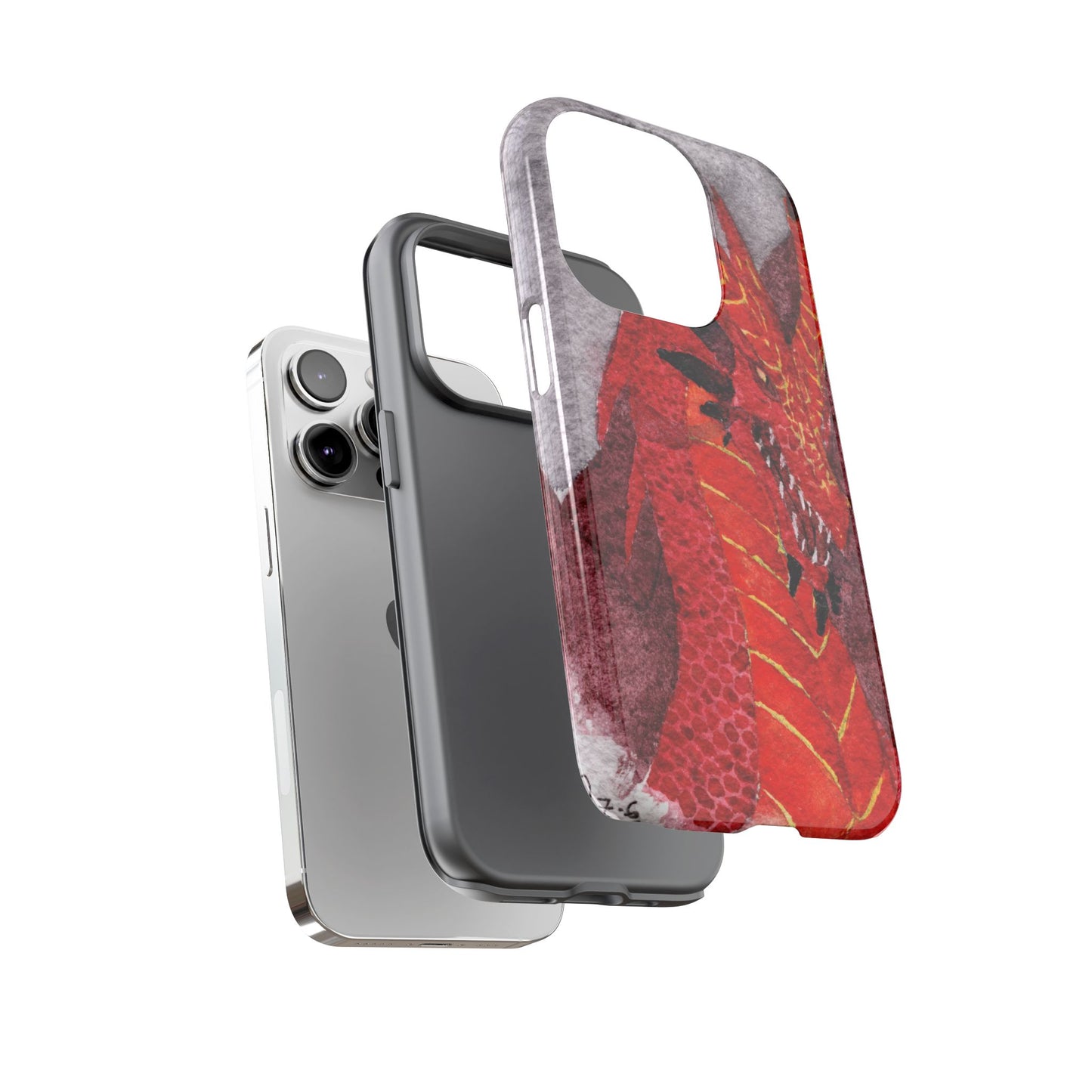 Red Dragon Tough Phone Case