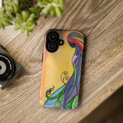 Rainbow Goddes Tough Phone Case