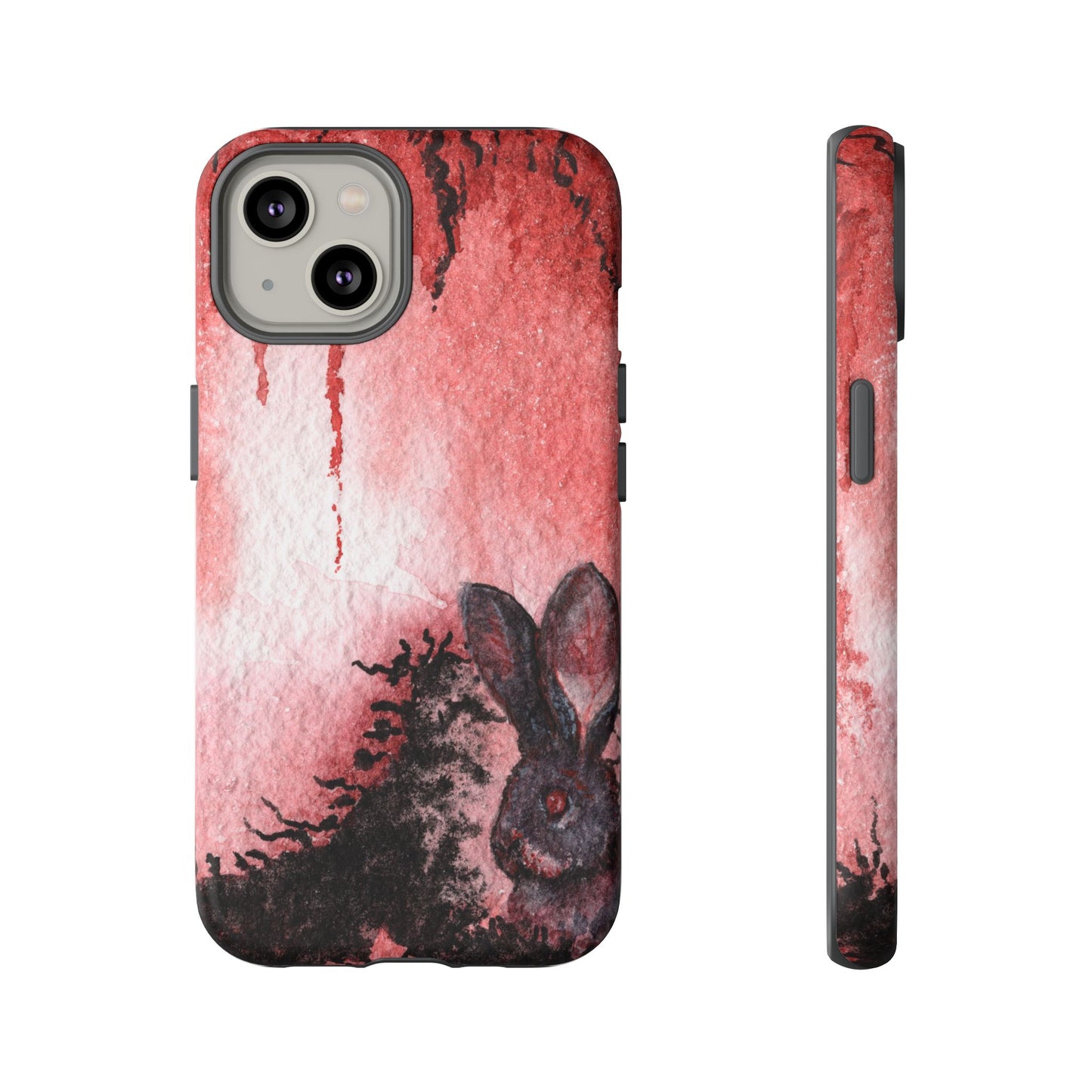 Creepy Bunny Tough Phone Case