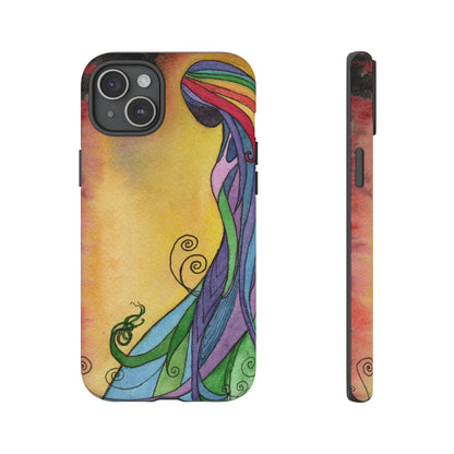 Rainbow Goddes Tough Phone Case