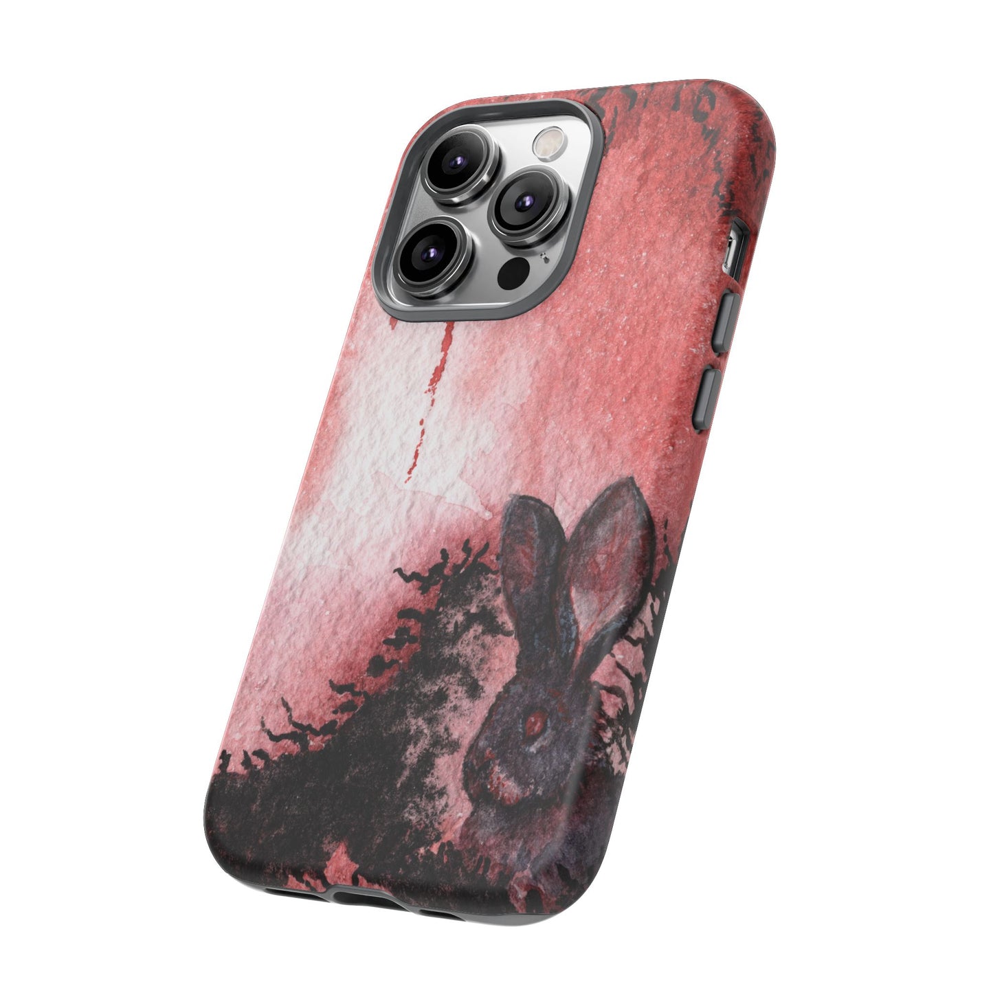 Creepy Bunny Tough Phone Case